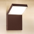 Brilagi - LED εξωτερικό επιτοίχιο φωτιστικό RIANO LED/8W/230V καφέ IP65