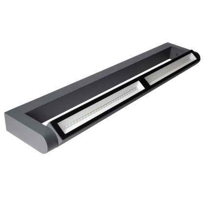 Brilagi - LED Εξωτερικό επιτοίχιο φωτιστικό SALERNO LED/24W/230V 66 cm ανθρακί IP65