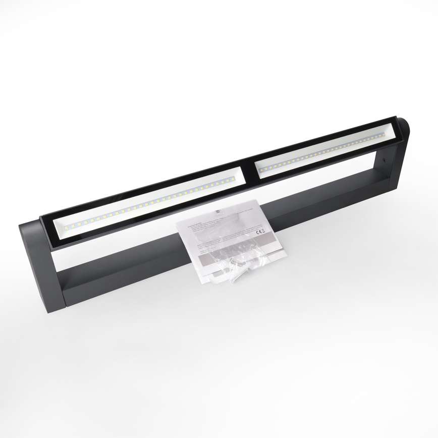 Brilagi - LED Εξωτερικό επιτοίχιο φωτιστικό SALERNO LED/24W/230V 66 cm ανθρακί IP65