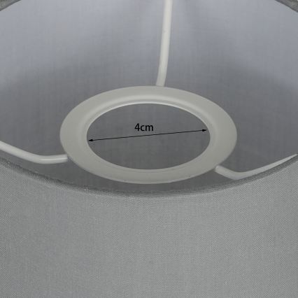 Brilagi - LED εύκαμπτο επιτοίχιο φωτιστικό NUBILA 1xE27/25W/230V + LED/3W μπρούτζινο/ανοιχτό γκρι