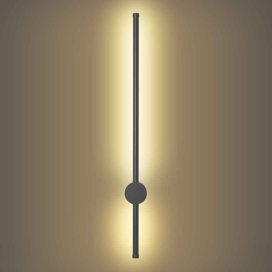 Brilagi - LED εξωτερικό επιτοίχιο φωτιστικό AURA LED/12W/230V 3000K IP54 65 cm ανθρακί CRI 90