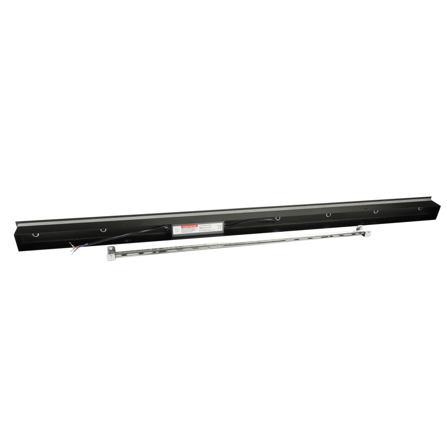 Brilagi - Εξωτερικό επιτοίχιο φωτιστικό LINEAR LED/32W/230V 3000K IP65 140 cm μαύρο CRI 90