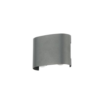 Brilagi - LED Εξωτερική τοιχογραφία FLAREBOX LED/4W/230V ανθρακί IP65