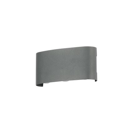 Brilagi - LED Εξωτερική τοιχογραφία FLAREBOX LED/6W/230V ανθρακί IP65