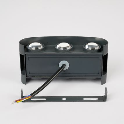 Brilagi - LED Εξωτερική τοιχογραφία FLAREBOX LED/6W/230V ανθρακί IP65