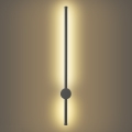 Brilagi - LED εξωτερικό επιτοίχιο φωτιστικό AURA LED/12W/230V 3000K IP54 65 cm ανθρακί CRI 90