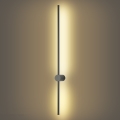 Brilagi - LED εξωτερικό επιτοίχιο φωτιστικό AURA LED/20W/230V 3000K IP54 97 cm ανθρακί