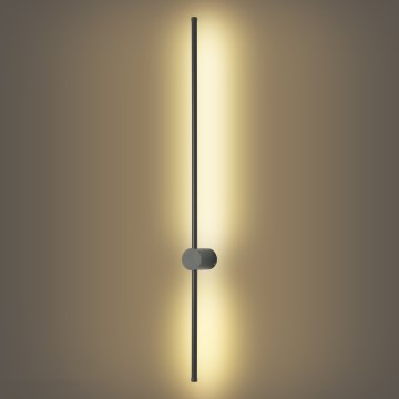 Brilagi - LED εξωτερικό επιτοίχιο φωτιστικό AURA LED/20W/230V 3000K IP54 97 cm ανθρακί
