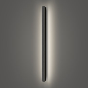 Brilagi - LED Εξωτερικό επιτοίχιο φωτιστικό LINEAR LED/22W/230V 4000K IP65 100 cm μαύρο