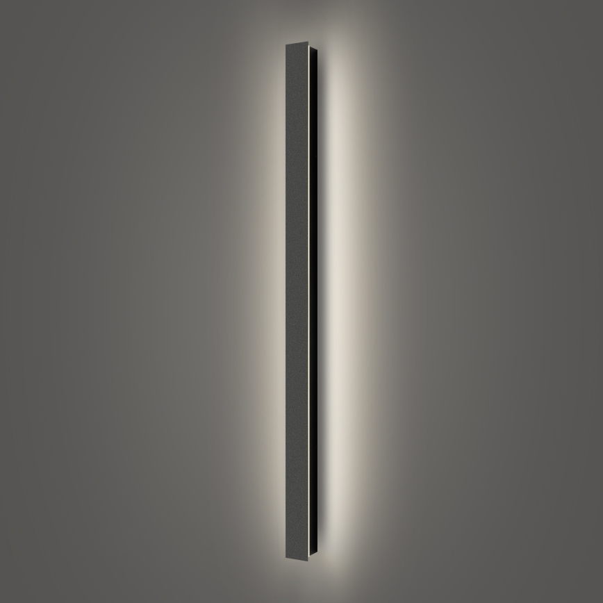 Brilagi - LED Εξωτερικό επιτοίχιο φωτιστικό LINEAR LED/22W/230V 4000K IP65 100 cm μαύρο