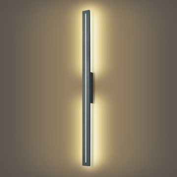 Brilagi - LED εξωτερικό επιτοίχιο φωτιστικό LINEO LED/24W/230V 3000K IP65 100 cm ανθρακί