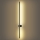 Brilagi - LED εξωτερικό επίτοιχο φωτιστικό AURA LED/20W/230V 3000K IP54 97 cm μαύρο