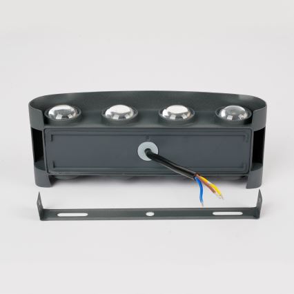 Brilagi - LED Εξωτερικό τοίχο φωτιστικό FLAREBOX LED/8W/230V ανθρακί IP65