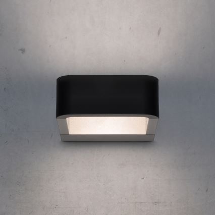 Brilagi - Εξωτερικό επιτοίχιο φωτιστικό LED BARI LED/7W/230V 3000/4000/6000K μαύρο IP54