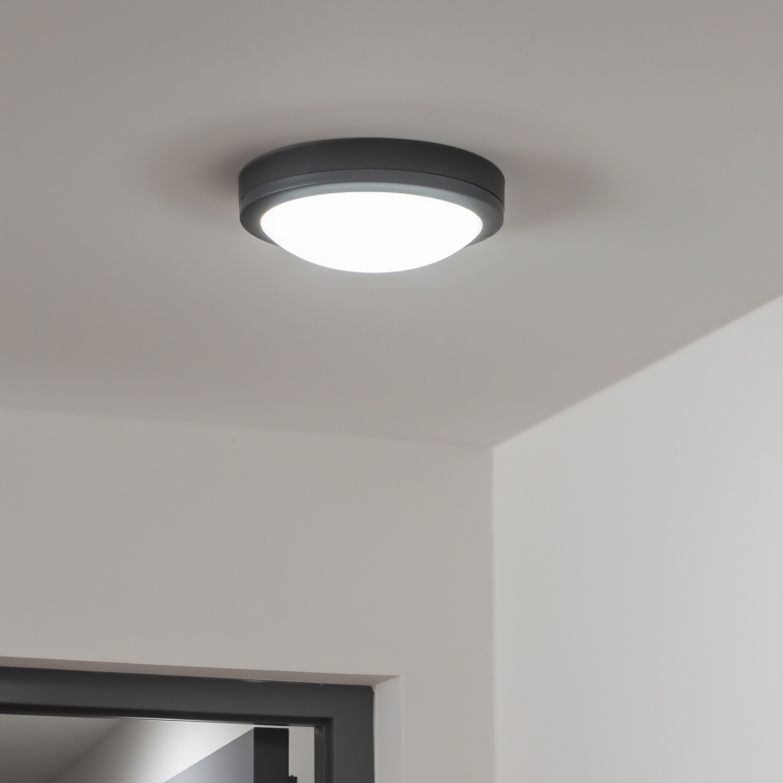Brilagi - Εξωτερικό οροφής φωτιστικό LED/20W/230V διάμ. 23 εκ. IP54 ανθρακί