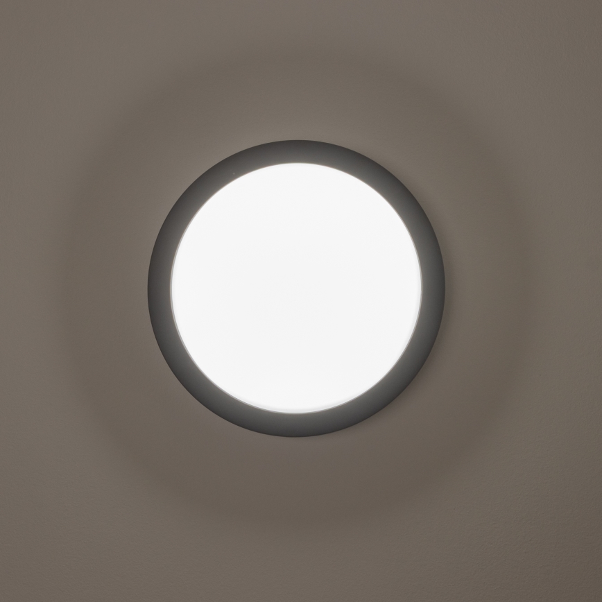 Brilagi - Εξωτερικό οροφής φωτιστικό LED/20W/230V διάμ. 23 εκ. IP54 ανθρακί