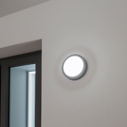Brilagi - Εξωτερικό οροφής φωτιστικό LED/13W/230V διάμ. 17 εκ. IP54 ανθρακί