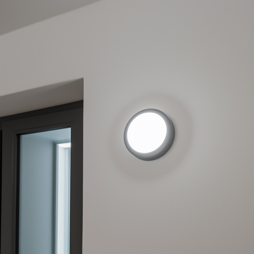 Brilagi - Εξωτερικό οροφής φωτιστικό LED/13W/230V διάμ. 17 εκ. IP54 ανθρακί