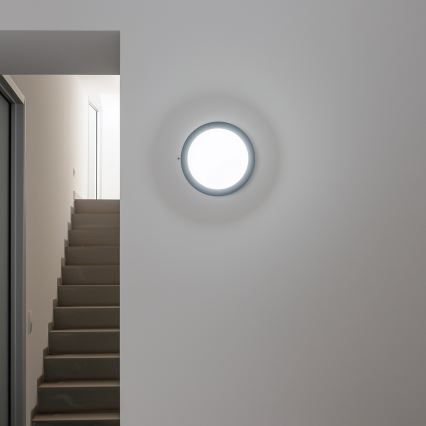 Brilagi - Εξωτερικό οροφής φωτιστικό LED/13W/230V διάμ. 17 εκ. IP54 ανθρακί