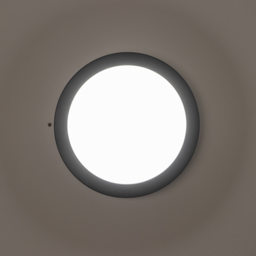 Brilagi - Εξωτερικό οροφής φωτιστικό LED/13W/230V διάμ. 17 εκ. IP54 ανθρακί