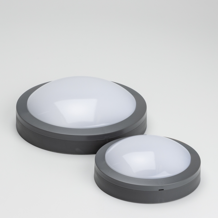 Brilagi - Εξωτερικό οροφής φωτιστικό LED/13W/230V διάμ. 17 εκ. IP54 ανθρακί
