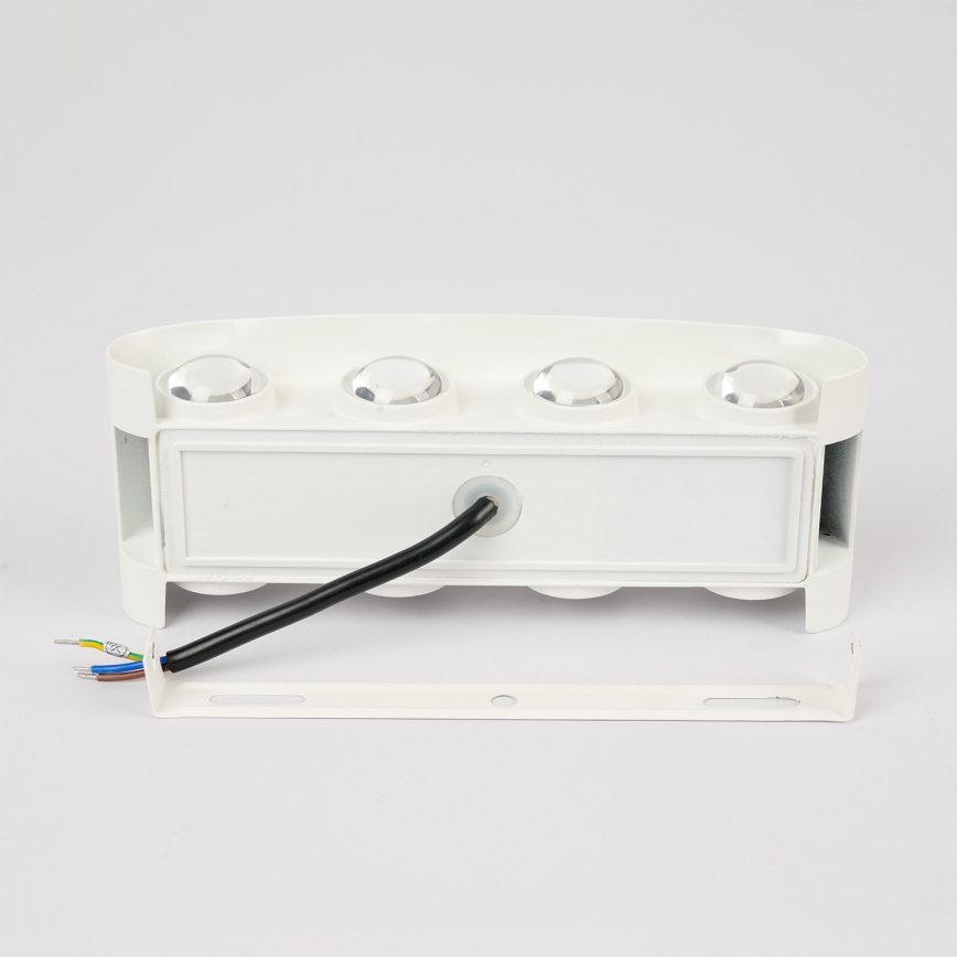 Brilagi - LED επιτοίχιο φωτιστικό εξωτερικού χώρου FLAREBOX LED/8W/230V λευκό IP65