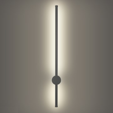 Brilagi - LED επιτοίχιο φωτιστικό εξωτερικού χώρου AURA LED/12W/230V 4000K IP54 65 cm ανθρακί CRI 90