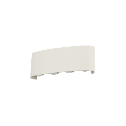 Brilagi - LED επιτοίχιο φωτιστικό εξωτερικού χώρου FLAREBOX LED/8W/230V λευκό IP65