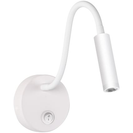 Brilagi - LED Εύκαμπτο φωτιστικό τοίχου MAYA LED/3W/230V 4000K λευκό