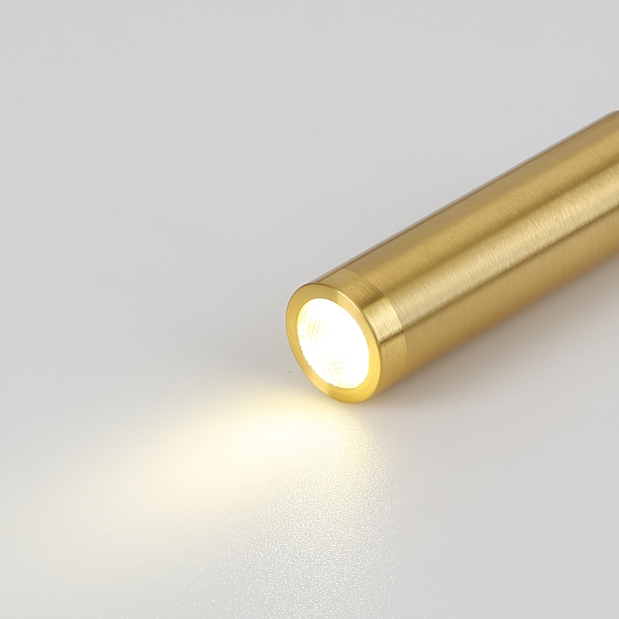 Brilagi - LED Εύκαμπτο φωτιστικό τοίχου MAYA LED/3W/230V 4000K λευκό/χρυσό