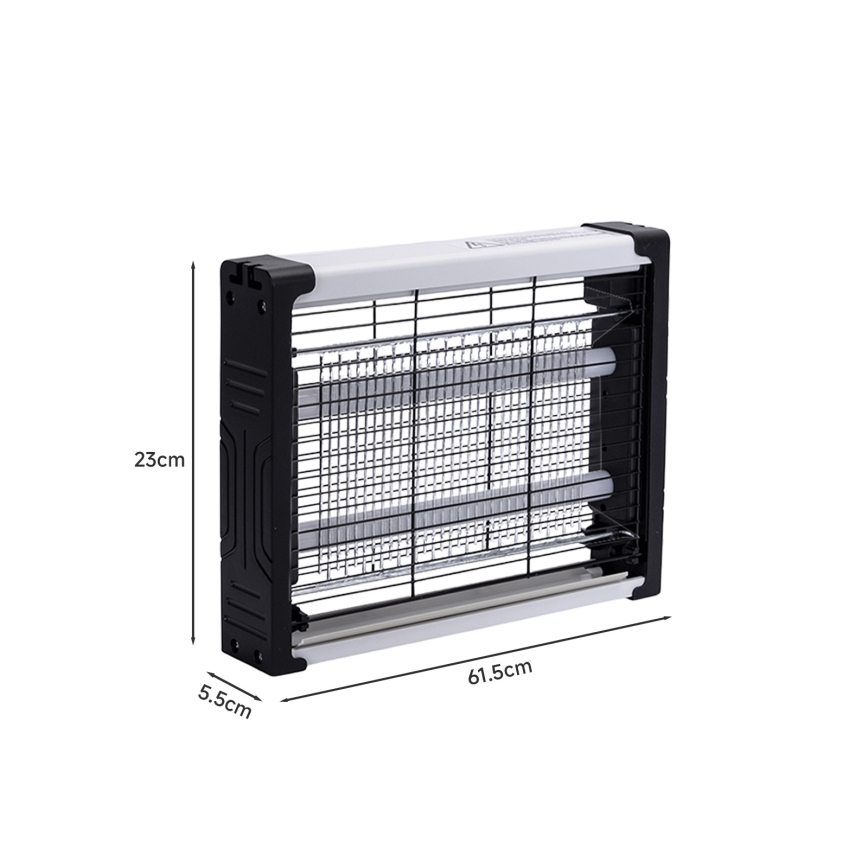 Brilagi - LED Ηλεκτρική παγίδα εντόμων UV 2xLED/5W/230V 70 m2