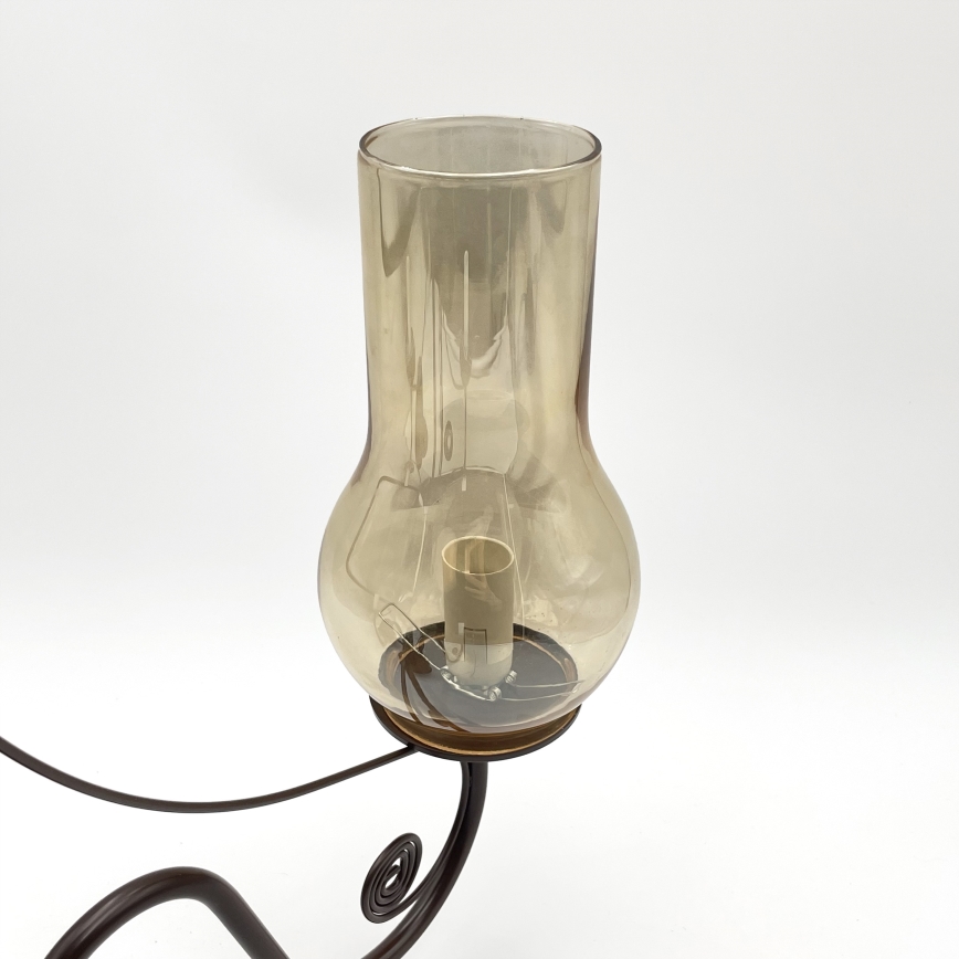 Brilagi - LED Κρεμαστό φωτιστικό οροφής COTTAGE 5xE14/40W/230V καφέ