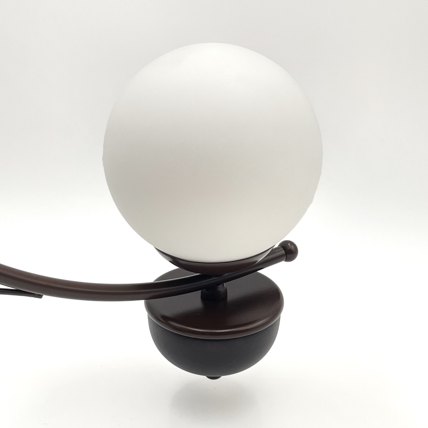 Brilagi - LED Κρεμαστό φωτιστικό οροφής COTTAGE 5xG9/40W/230V δρυς/λευκό
