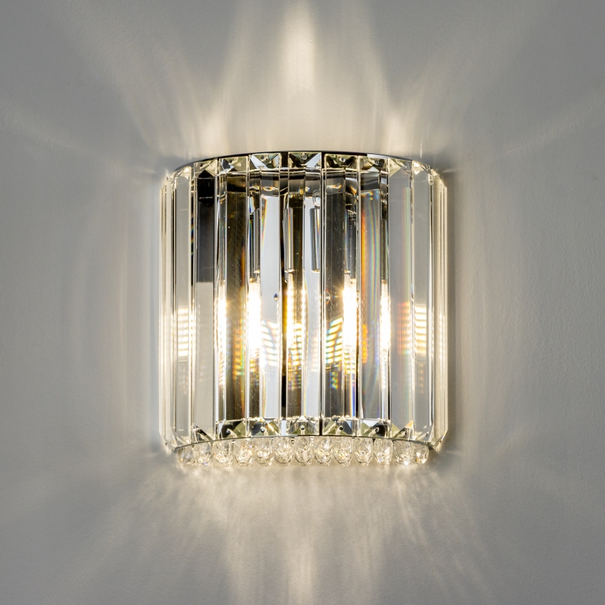 Brilagi - LED Κρυστάλλινο επιτοίχιο φωτιστικό GLAMOUR 1xG9/42W/230V
