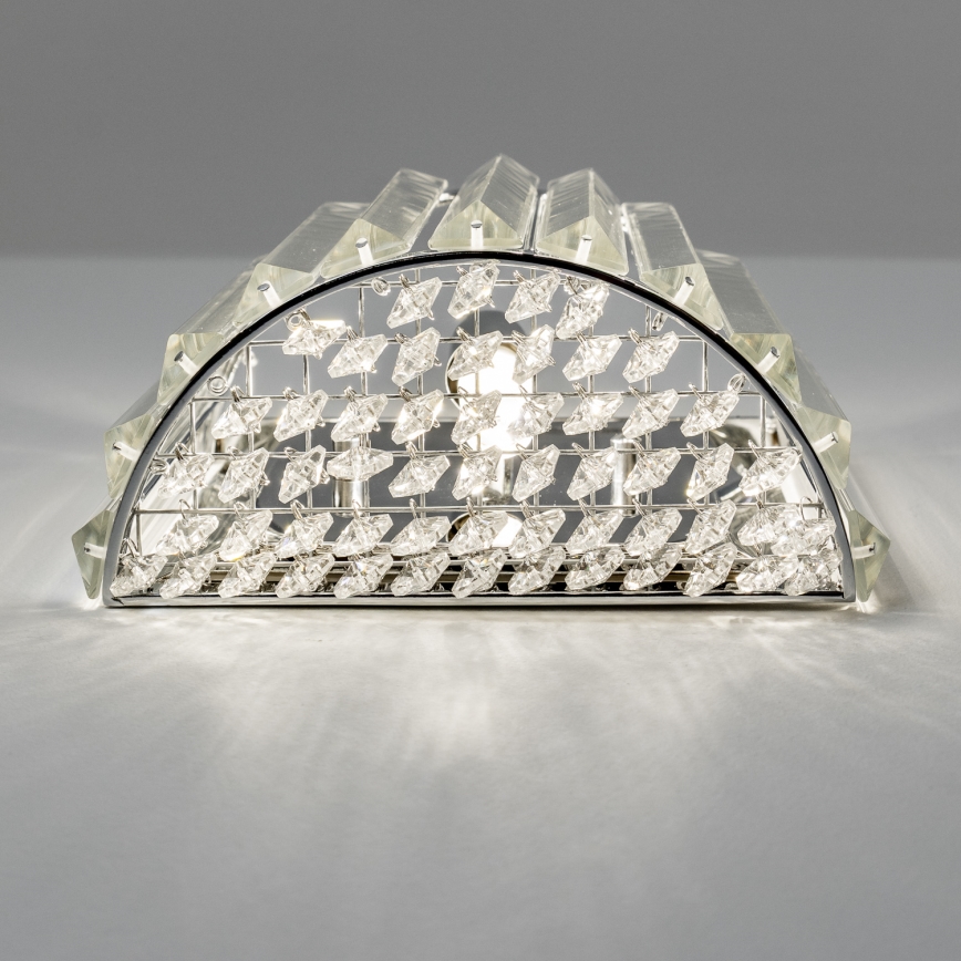 Brilagi - LED Κρυστάλλινο επιτοίχιο φωτιστικό GLAMOUR 1xG9/42W/230V