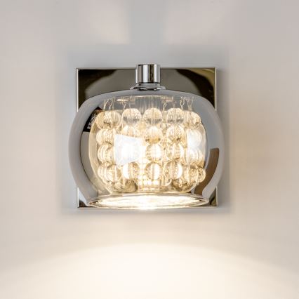 Brilagi - LED Κρυστάλλινο επιτοίχιο φωτιστικό JEWEL 1xG9/42W/230V