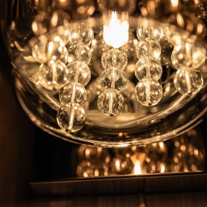 Brilagi - LED Κρυστάλλινο επιτοίχιο φωτιστικό JEWEL 1xG9/42W/230V