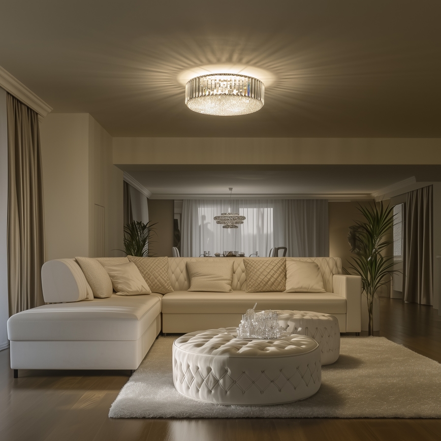 Brilagi - LED Κρυστάλλινο φωτιστικό οροφής GLAMOUR 5xG9/42W/230V