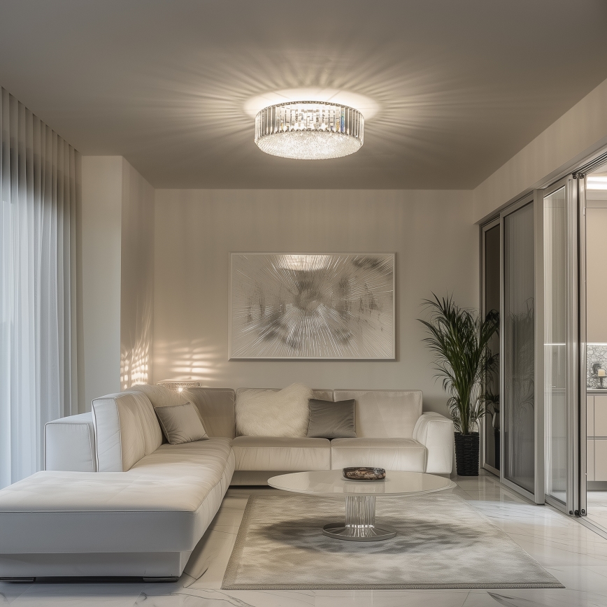 Brilagi - LED Κρυστάλλινο φωτιστικό οροφής GLAMOUR 5xG9/42W/230V