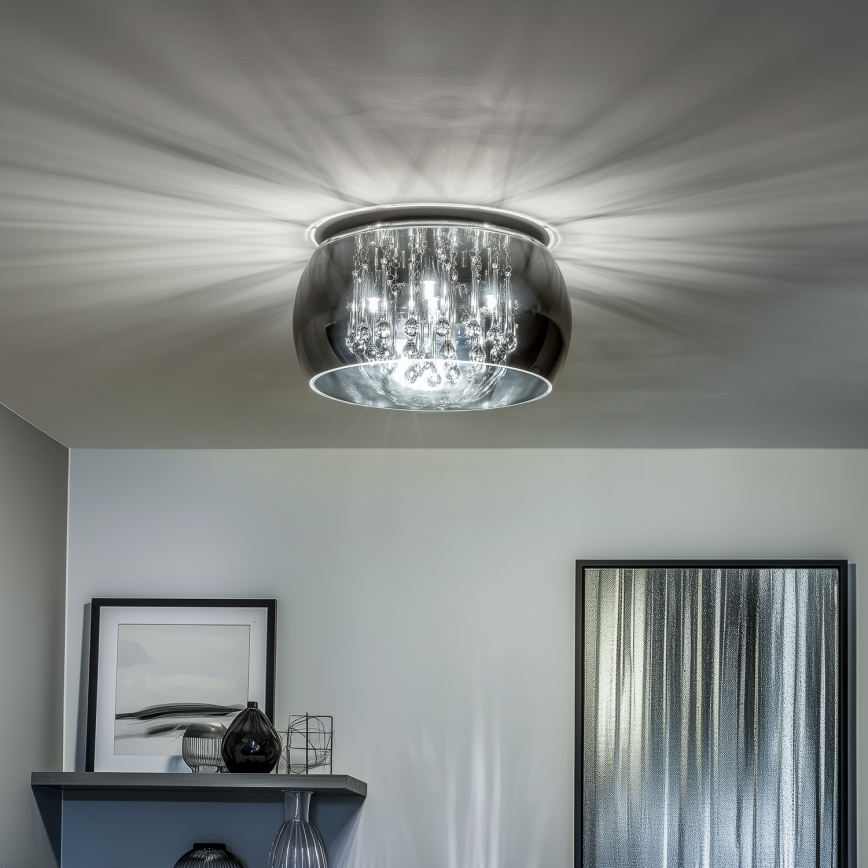 Brilagi - LED Κρυστάλλινο φωτιστικό οροφής JEWEL 5xG9/42W/230V