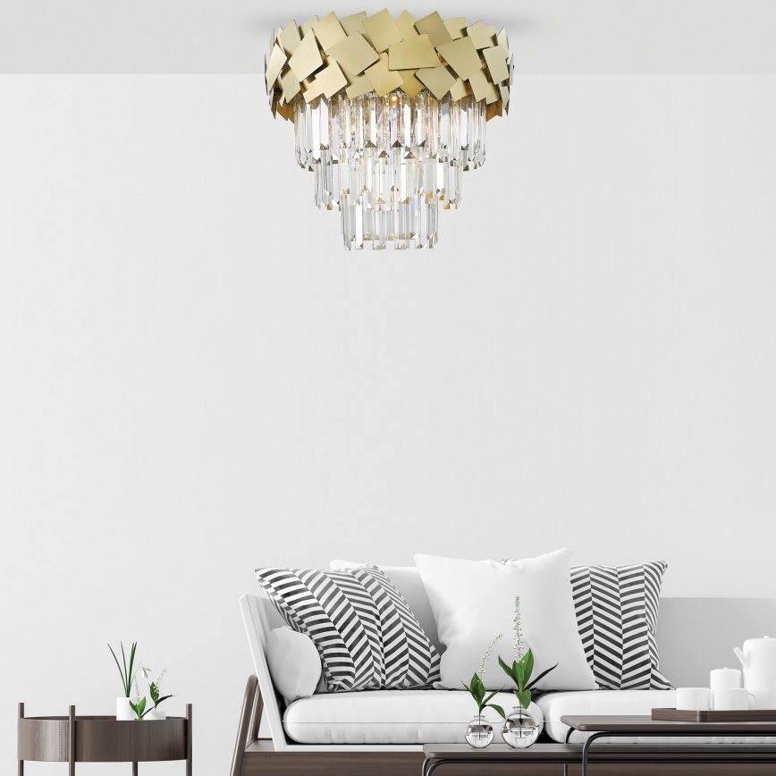 Brilagi - LED Κρυστάλλινο φωτιστικό οροφής MIRAGE 6xE14/40W/230V