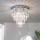 Brilagi - LED Κρυστάλλινο φωτιστικό οροφής MOZART 5xE14/40W/230V γυαλιστερό χρώμιο