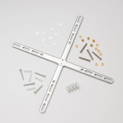 Brilagi - LED Κρυστάλλινο φωτιστικό οροφής MOZART 5xE14/40W/230V χρυσαφί