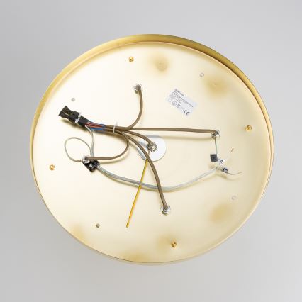 Brilagi - LED Κρυστάλλινο φωτιστικό οροφής MOZART 5xE14/40W/230V χρυσαφί