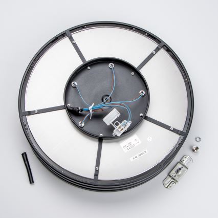 Brilagi - LED Κρυστάλλινο φωτιστικό οροφής VELURE 5xE14/40W/230V μαύρο