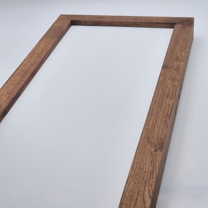 Brilagi - LED Μπάνιο οροφής WOODY FRAME LED/50W/230V 120x30 cm IP44 κερασιά
