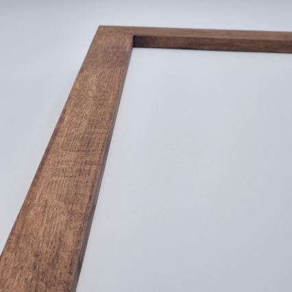 Brilagi - LED Μπάνιο οροφής WOODY FRAME LED/50W/230V 120x30 cm IP44 κερασιά