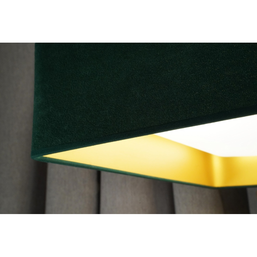 Brilagi - LED Οροφιαίο φωτιστικό VELVET SQUARE LED/24W/230V πράσινο