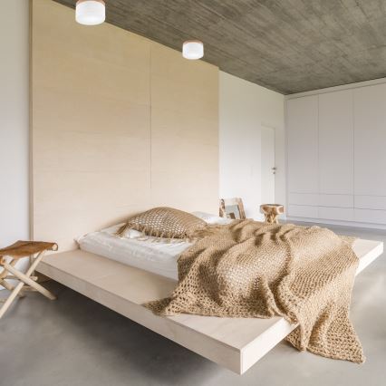 Brilagi - LED Οροφής φωτιστικό BELLADONNA 1xE27/15W/230V διάμ. 30 εκ. λευκό/δρυς