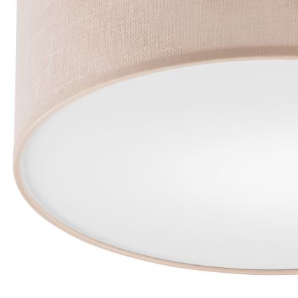 Brilagi - LED Οροφής φωτιστικό BELLADONNA 1xE27/15W/230V διάμ. 30 εκ. μπεζ/πεύκο